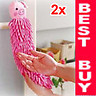 2 Bathroom Kitchen Car Piglet Hand Washcloths Towels