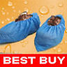 100/50 Pairs Disposable Plastic Shoe Covers HVAC Carpet