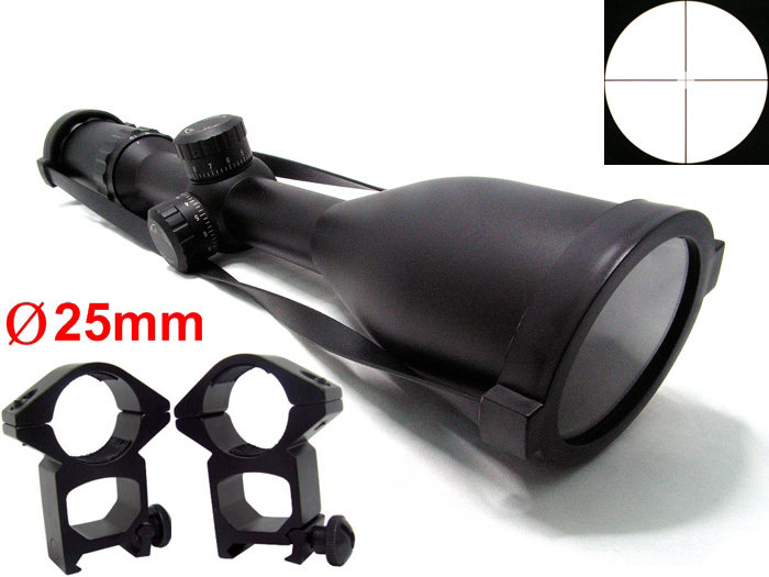BSA Panther 3.5-10x50 Duplex Hunting Rifle Scope+Mount