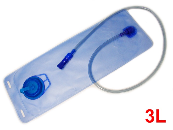 3L Backpack Hydration System Pouch Water Reservoir Blue