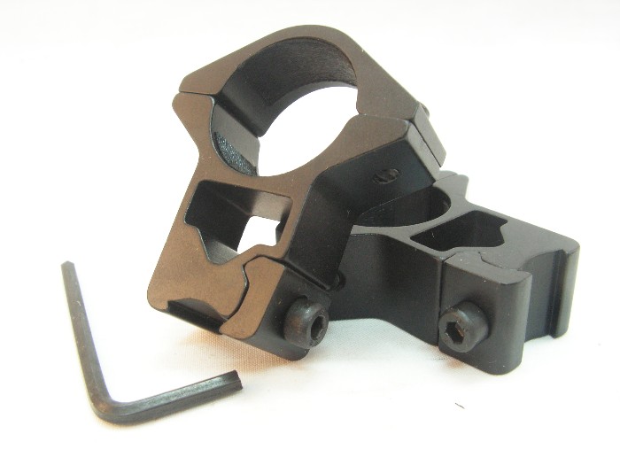 2x HIGH See Through 11mm Rail 1"/25mm Scope Ring Mount