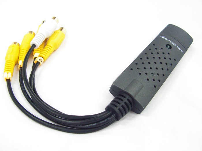 4 CHANNEL USB 2.0 DVR Video Audio CCTV Capture Adapter