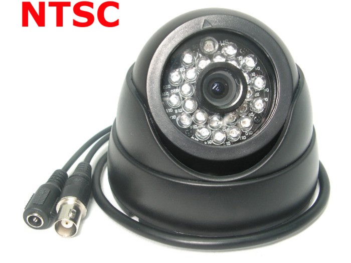 Sony 1/3 CCD Vandal proof Dome Camera 24 IR LED - NTSC