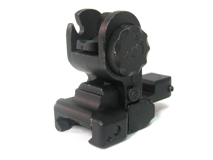 Tactical Flip-Up M-Series Rear Sight 20mm RAS/RIS Rail