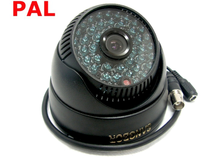 Sony 1/3" CCD Vandal proof Dome Camera 48 IR LED - PAL