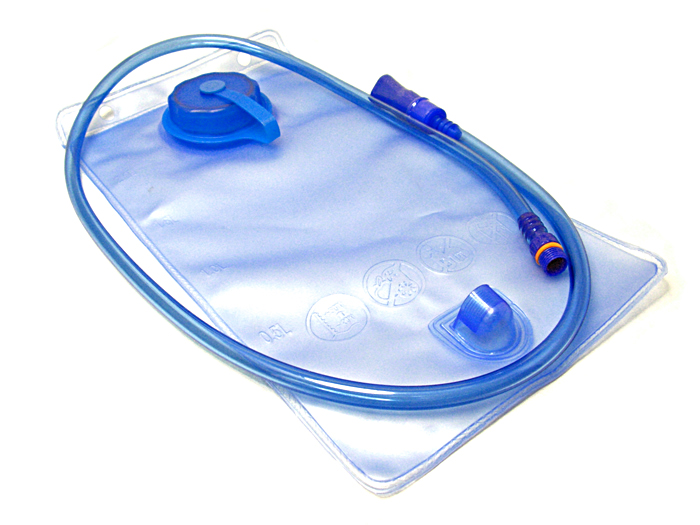2L Backpack Hydration System Pouch Water Reservoir Blue