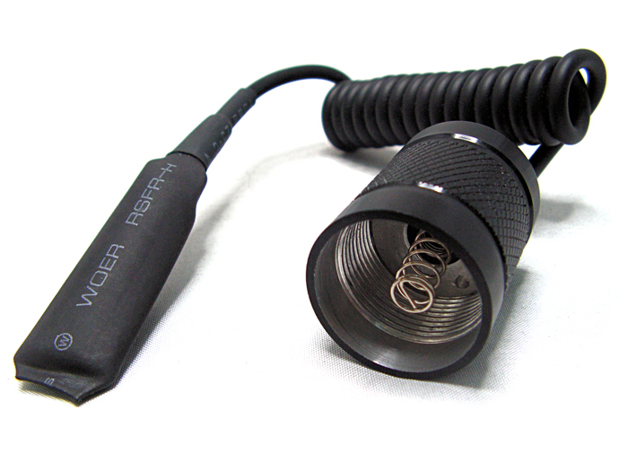 Spiderfire Momentary-on Pressure&ON/OFF Switch Tailcap