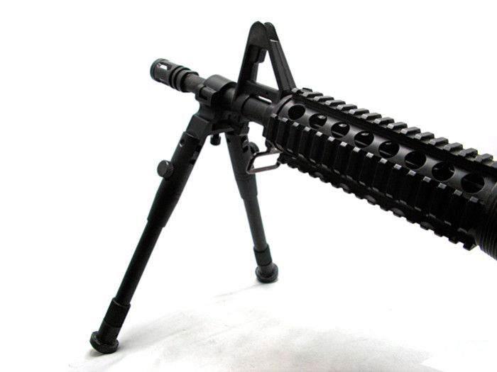 Clamp-On Barrel-Mount Rifle/Sniper Folding Bipod 8"-10"