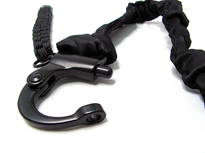 Navy SEALs Style USMC Lanyard QD Safe Rifle Sling Black