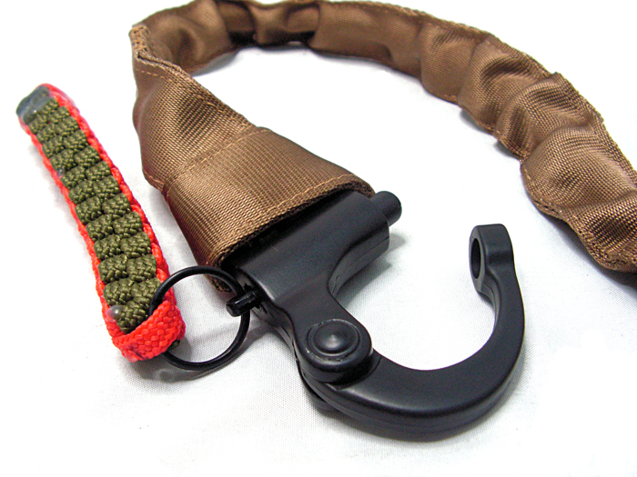 Navy SEALs Style Lanyard QD Safe Rifle Sling Coyote Tan