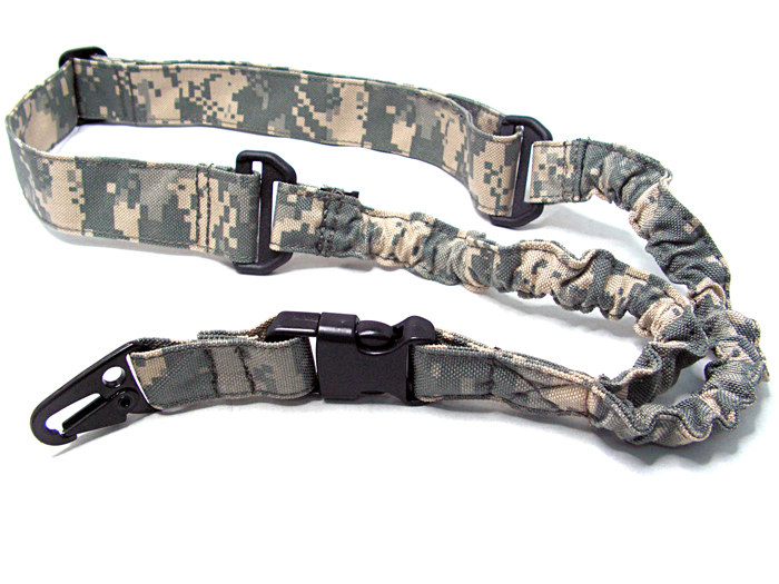 Elastic Bungee CQB 1 Point Rifle Airsoft Sling-ACU Camo