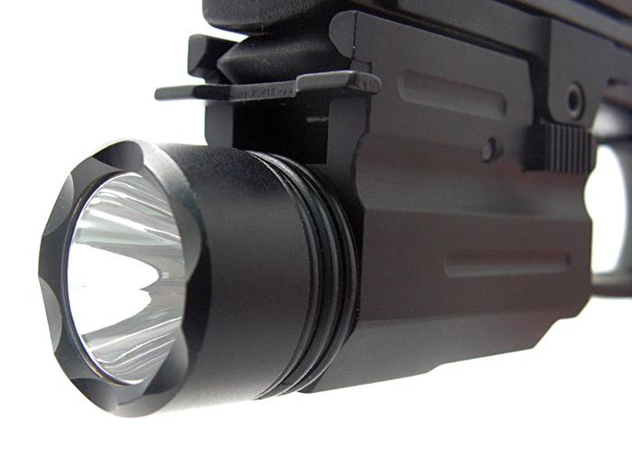LED 210Lm X3000 Flashlight Light 4 Pistol Handgun Glock