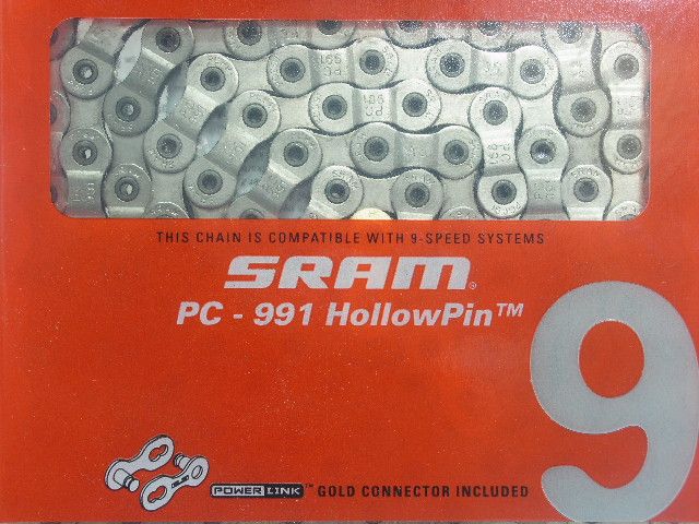 SRAM Chain PC-991 PC991 HollowPin Hollow 9S fit/Shimano