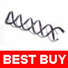 10x Magic Metal Curler Black Hair Styling Accessories