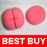 12pcs Pink Soft DIY Sponge Hair Curler Rollers Balls