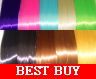 23" Long Clip-In Wig Hair Extensions Streak Piece New