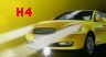 HID XENON CONVERSION KIT BULBS +BALLAST H4 6000K NEW