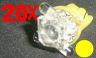 20x T10 168 194 Amber 5-LED Light Wide View Bulbs LOT