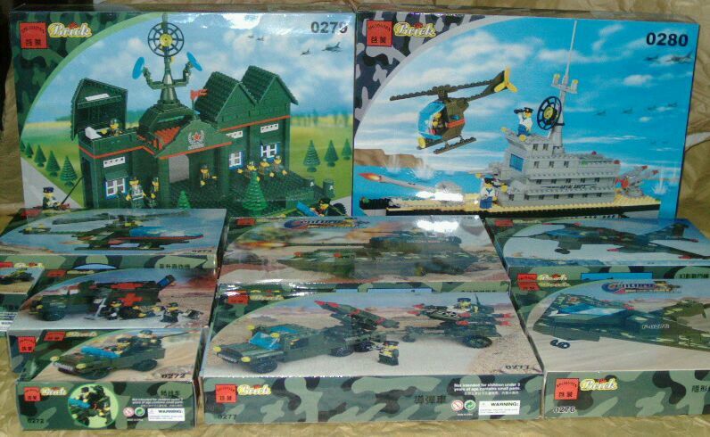Individual Lego Blocks
