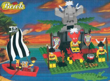 LEGO like Treasure Island Blocks Bricks SET #159