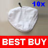 10 Washable Microfibre Cloth Pad for H20 H2O Steam Mop