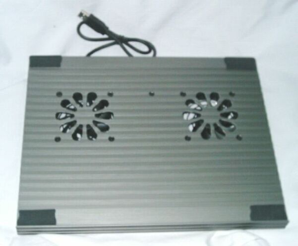 Notebook Laptop Cooling Fan Base w/ 4 Ports USB Hub #1