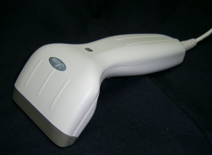 USB 80mm CCD Barcode Scanner Handheld Bar Code Reader