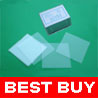 100 Biology Histology Microscope Slides Cover Slips NEW
