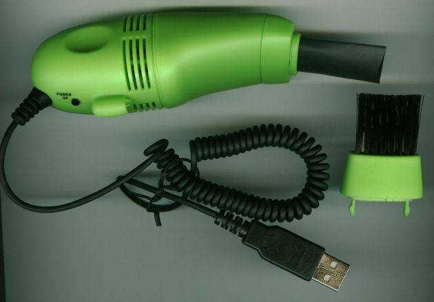 PC Laptop USB Mini Vacuum Cleaner with Light New #1