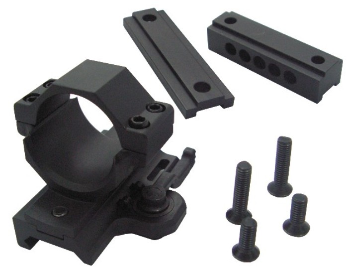 30mm Red Dot Sight Scope QD Mount w/Elevation Spacer